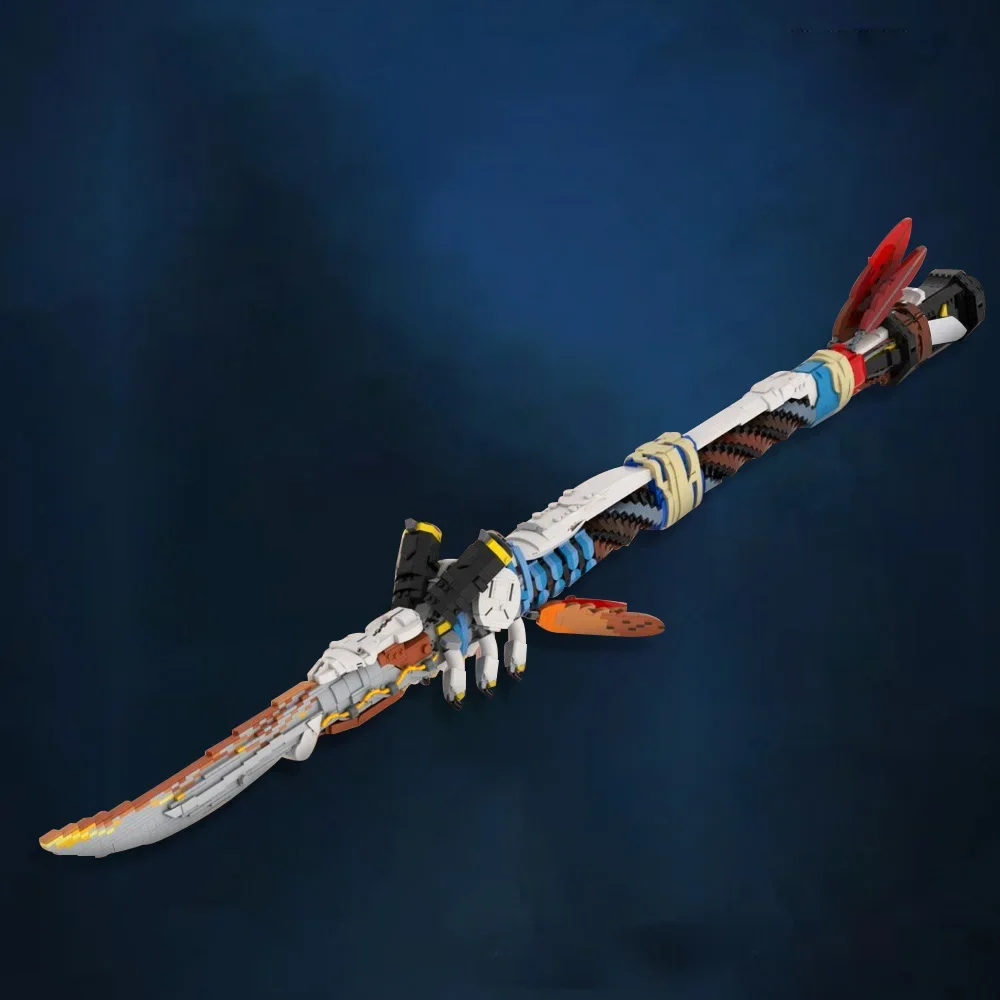 

MOC-142400 Horizons Forbidden Wested1:1 scale Champion's Spear Building Blocks