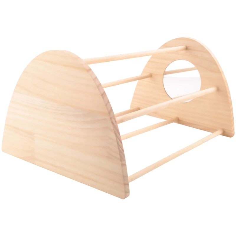 

FO-Mini Chick Perch With Mirror, Strong Bamboo Roosting Bar For Coop And Brooder, Training Perch For Baby Chicks