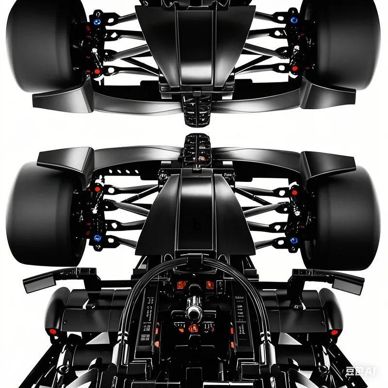 1642Pcs Technology 1:8 Scale F one Racing Car Building Block Set,Mechanical MOC W14 E Model Vehicle, Assemble toy gift for boys