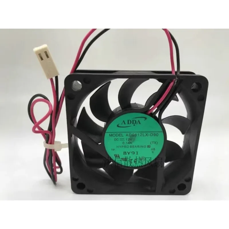 Original Fan For AD0612LX-D90 12V 0.14A 6cm Cooling Fan 60*60*15MM