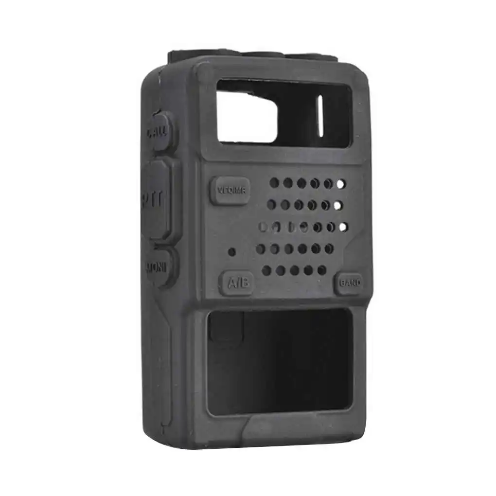 Siliconen Zachte Beschermtas Voor Baofeng UV-5R/UV-5RA/UV-5R Plus Walkie Talkie Radio