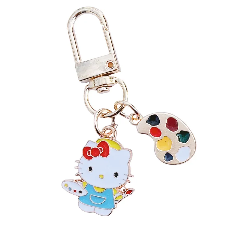 

New Cute Kitty Cat Keychain, Cartoon KT Cat Schoolbag Hanger, Bag Hanger, Accessory, Gift