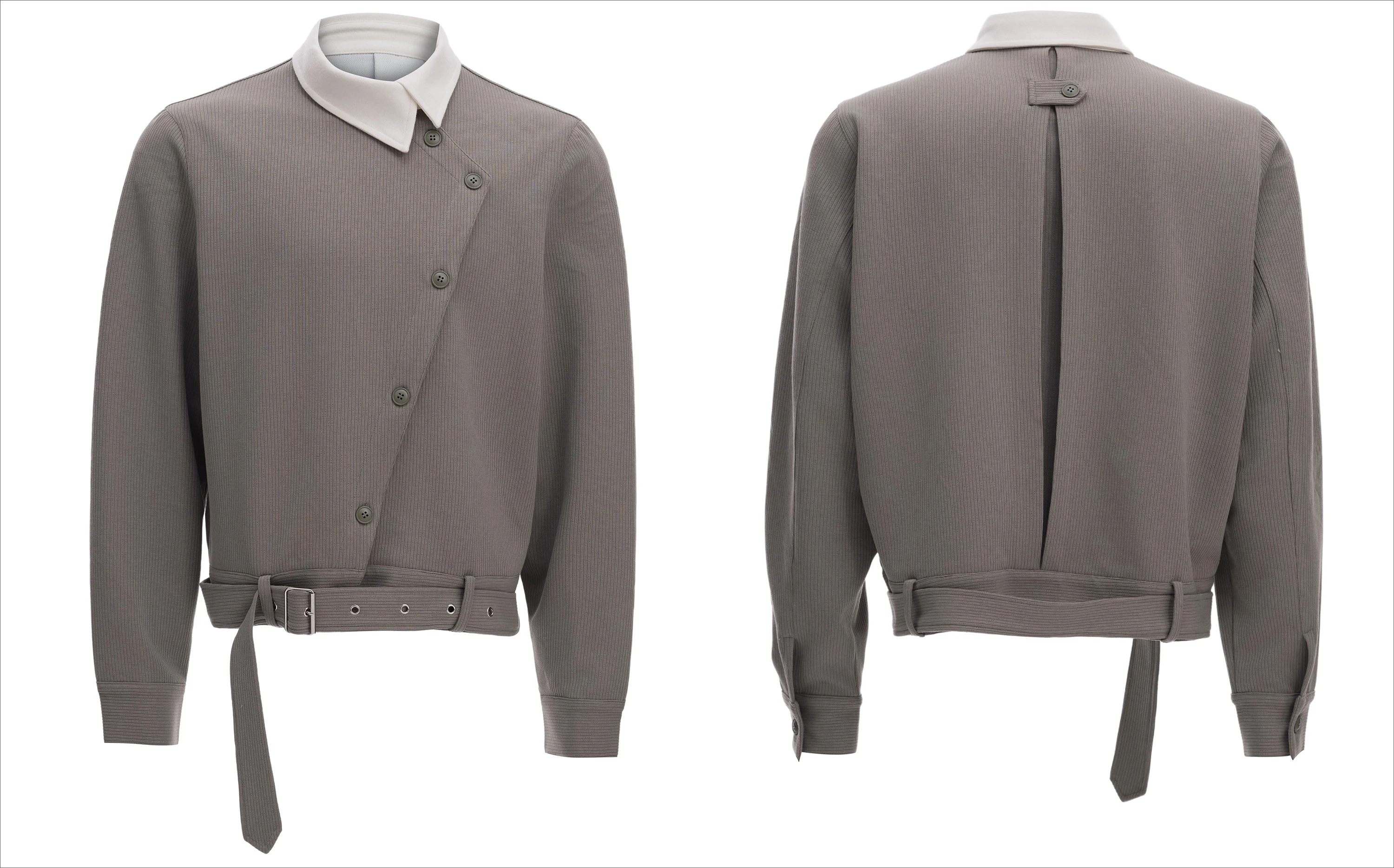 2025 Autumn New Men's Long-sleeve Shirts Men's Retro High-end Single-breasted Handsome Jackets Male Trendy Color Matching Shirts