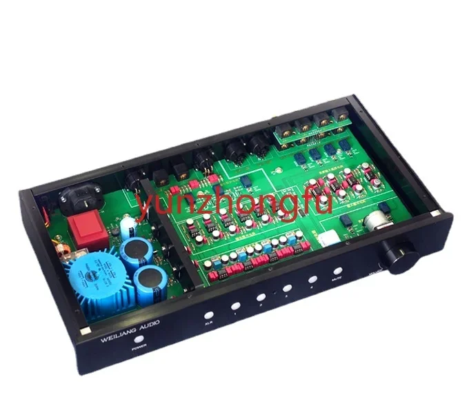 MBL6010 line fully balanced version, remote control preamplifier complete machine, complete full interface version