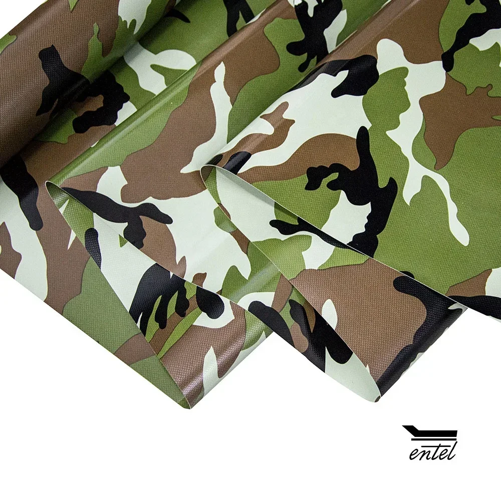 【From China】Pvc Vinyl Tarpaulin Wholesale Pvc Coated Camouflage Tarpaulin