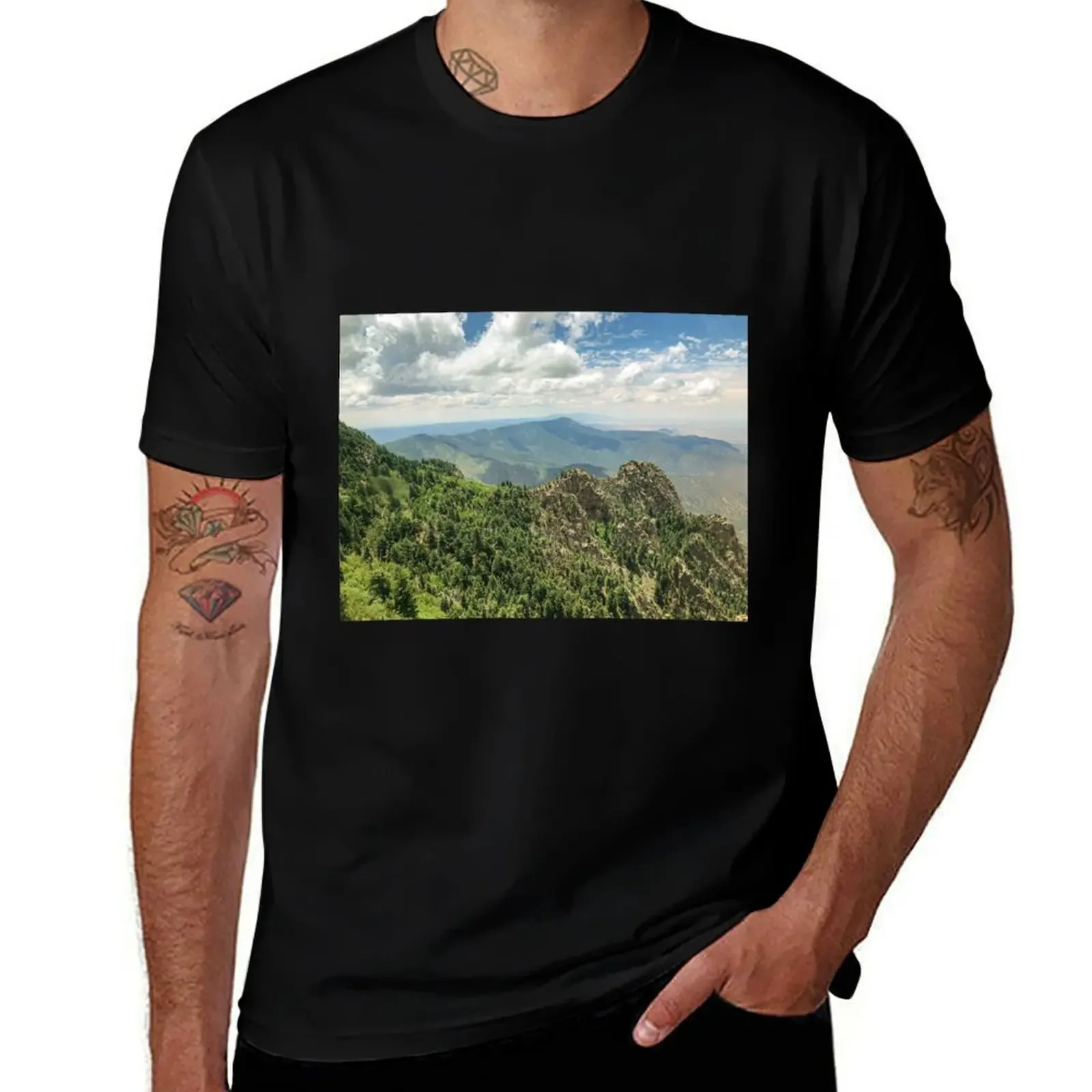 Sandia Peak, Albuquerque, New Mexico T-Shirt man clothes luxury designer cute tops oversized t shirts for men