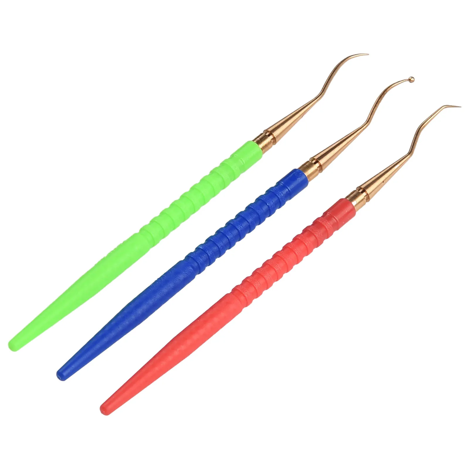 

3 Pcs Regulator Scuba Diving Repair Tools O-Ring Remover Handle Brass Pick Hook For-Scuba Diving Snorkeling Freediving