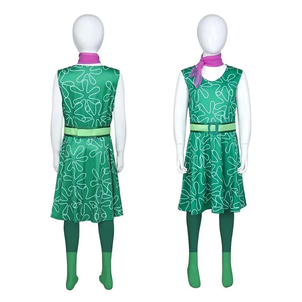 Happy Emotion Cosplay Costume Cartoon Character Role-plang loween Costume Special Agent Mind T orm Women's Faion