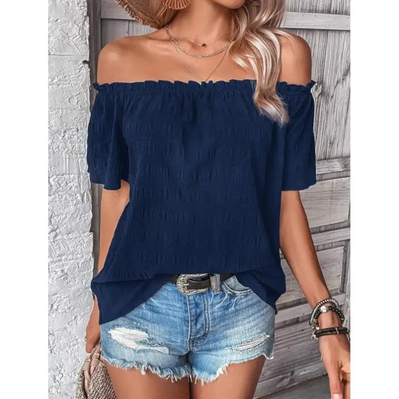 Pakaian Dalam Pria Kasual Kulit PU Berkualitas Tinggi dengan Kerah Berlapis untuk Dekorasi dan Gaya Cross Border Sle...