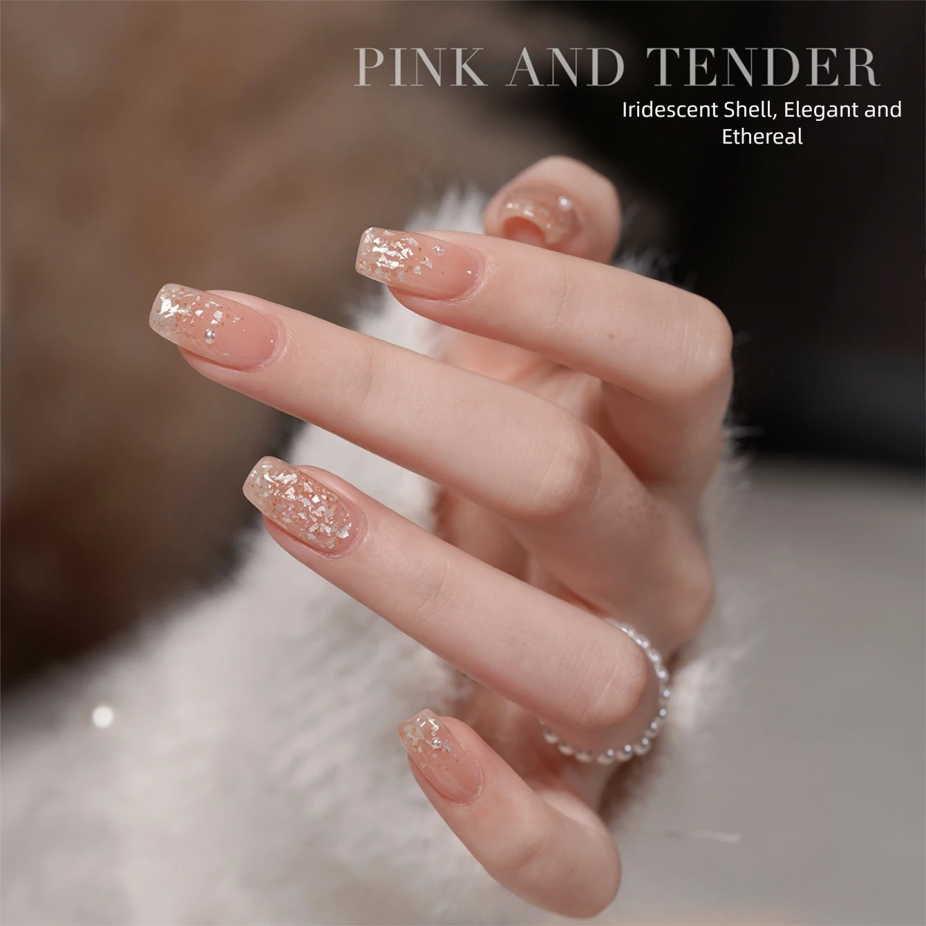 Aurora Mica Shells Gel Polish - Nail Art Yellow ulasan dan harga