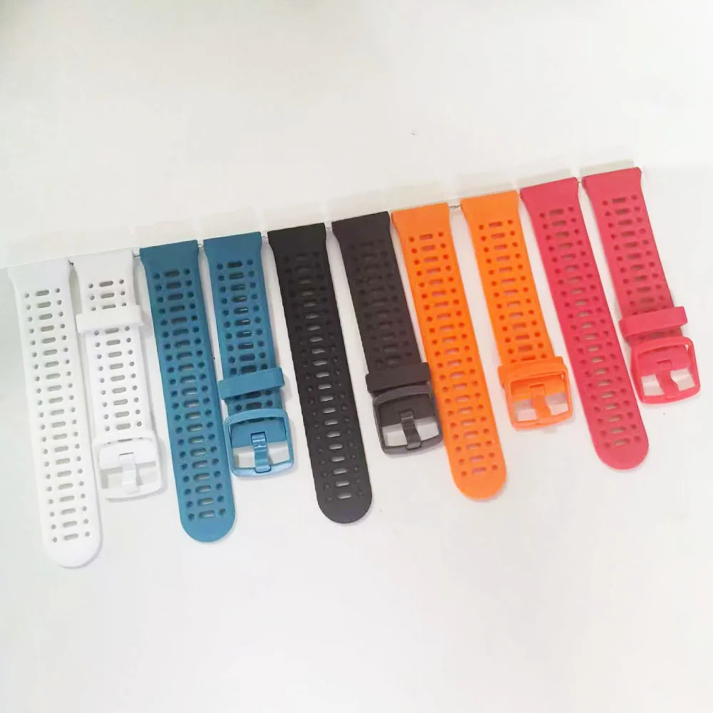 1 قطعة الرياضة 20 مللي متر 22 مللي متر سيليكون حزام ل Garmin Vivoactive 6/5/4 الفرقة ل Amazfit GTR/شاومي ساعة S4 سوار معصمه Correa