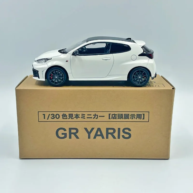 Original 1:30 Scale GR YARIS Alloy Simulation Car Model Classic