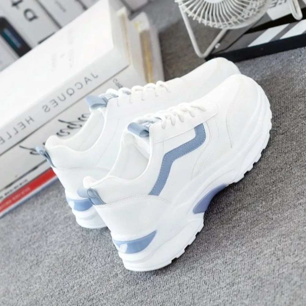 spring autumn Women Casual Zapatos Mujer Shoes Comfortable Breathable Mesh Sneakers Womens's Flat White Sneakers Vulcanized Shoe