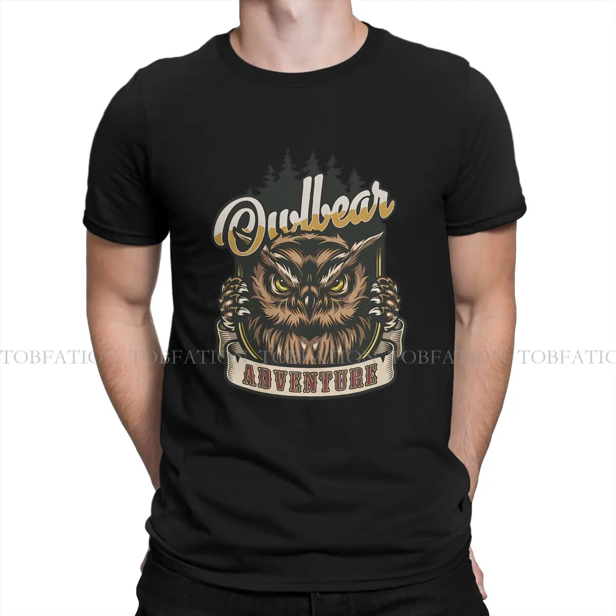 DnD Game 100% Cotton TShirt Design Owlbear Adventure Classic T Shirt Leisure Men Tee Shirt New Design Trendy