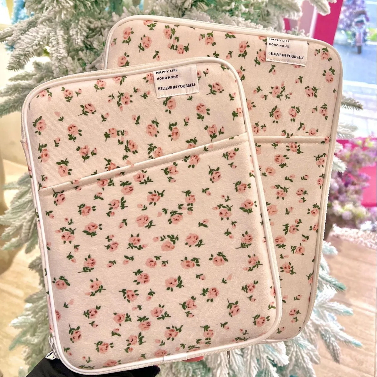 Tablet Sleeve Bag for IPad Pro 11 13 2024 M4 Pouch IPad 10th 9th 8th 7th Generation Air 5 4 3 2021 2022 Waterproof Tablet Bag