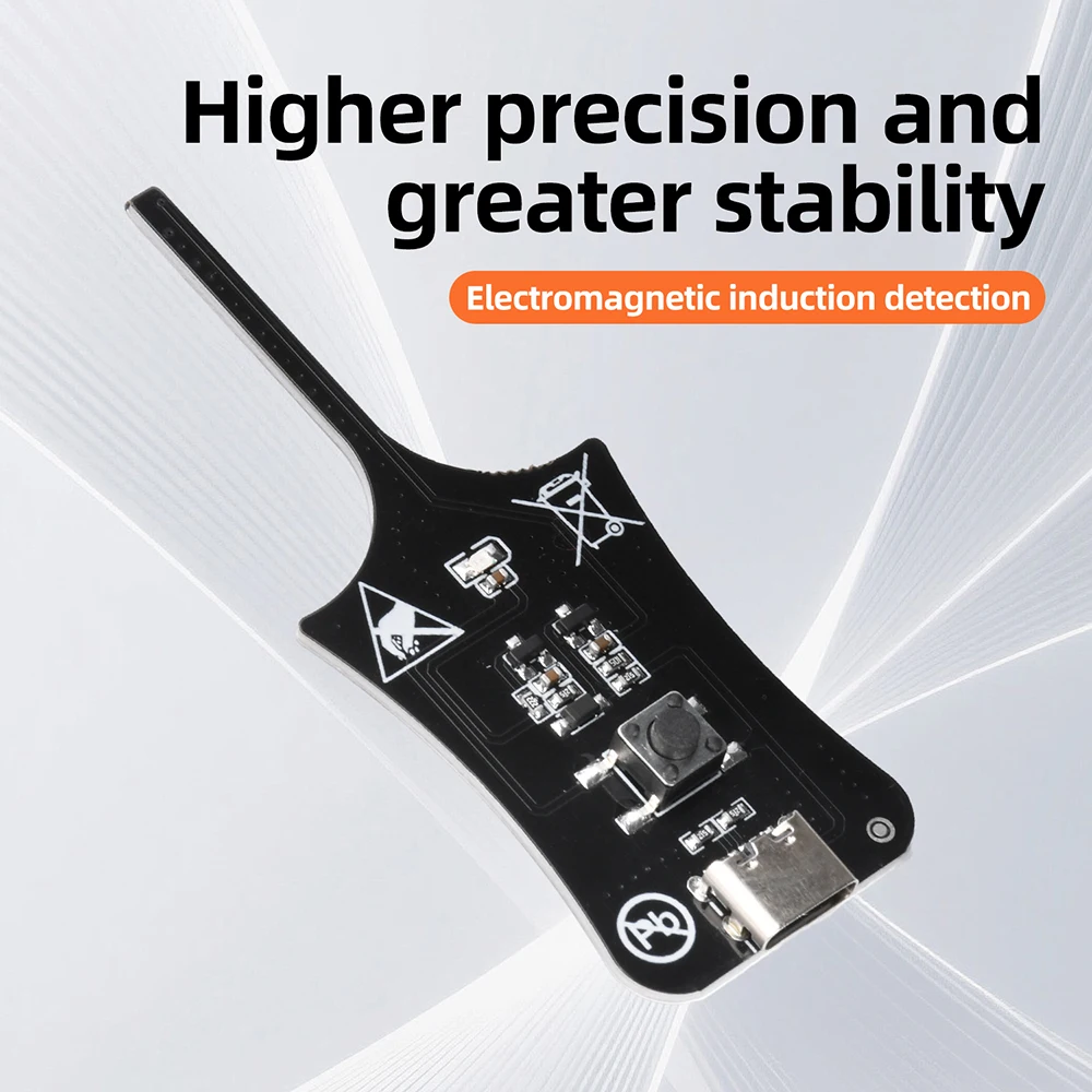 

Портативный тестер индуктивности постоянного тока 5В с индикаторной лампой Type-C для ремонта мобильных устройств, инструмент для быстрой диагностики электромагнитных помех