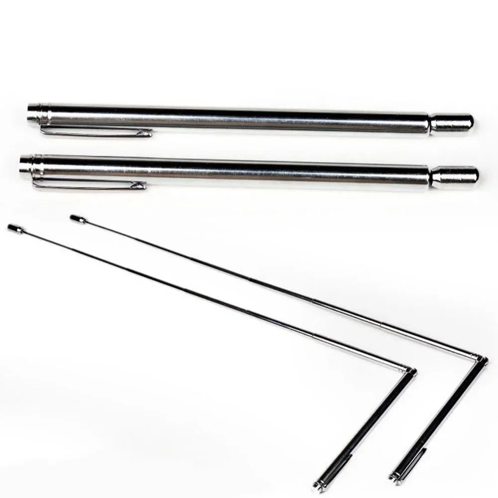 1pcs Stainless Steel Bending Rod Adjustable   Divination Accessories  Water Detector Stainless Steel Positioning Rod