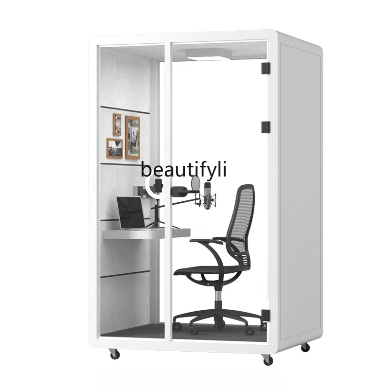 Mobile Live Studio Soundproof Room Mute Cabin Karaoke Pavilion Learning Office Warehouse E-Sports Room