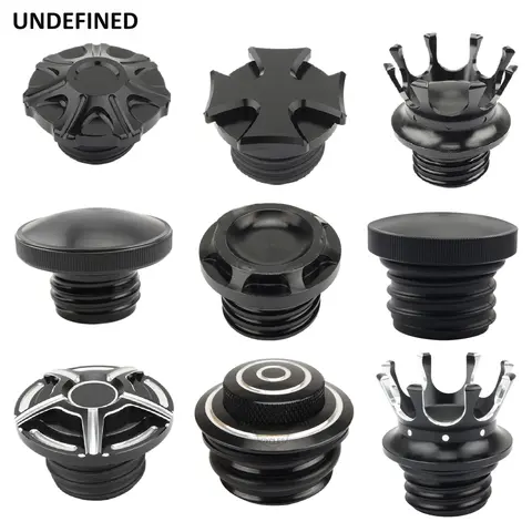 Moto Gas Olio Tappo Del Serbatoio Del Carburante Copertura In Alluminio Ventilato Per Harley Sportster XL883 1200 Dyna Softail Touring Road King FLHX FLH