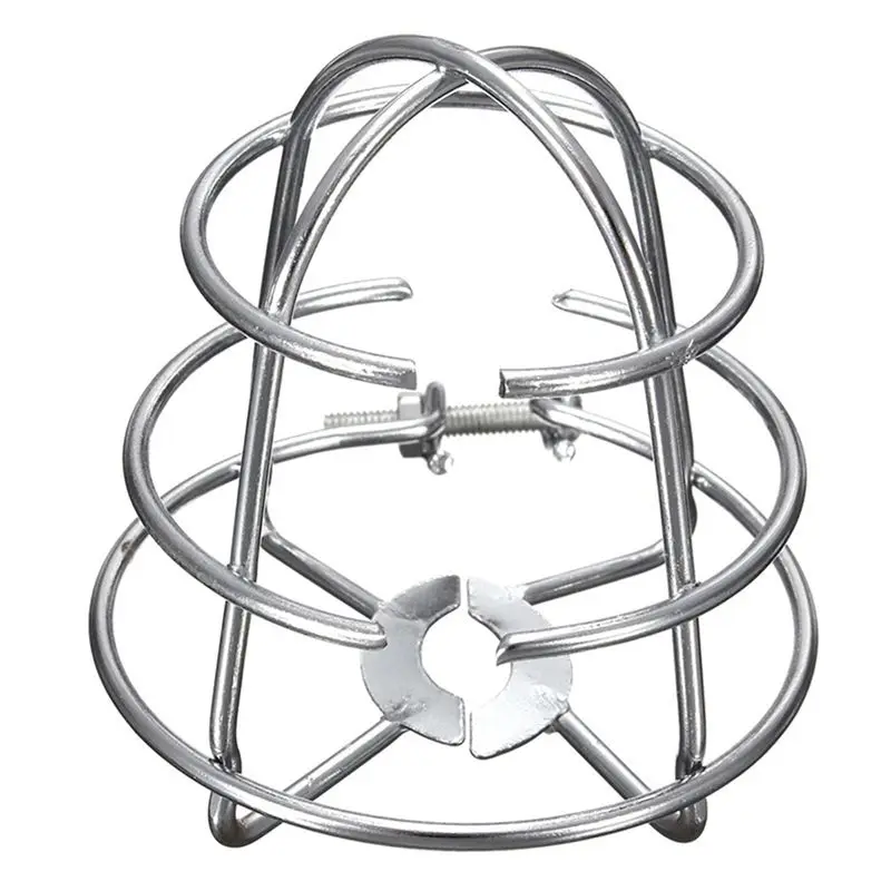 AS94-3X Fire Sprinkler Headguard,Fire Sprinkler Head Protection Frame Recessed Heavy Duty Chrome Plated Sprinkler Headcage