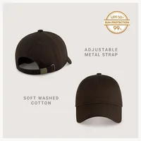 Premium Cotton Dad Hat, Unisex Adjustable Baseball Cap with Curved Brim, Lightweight Polo Style - Image 2