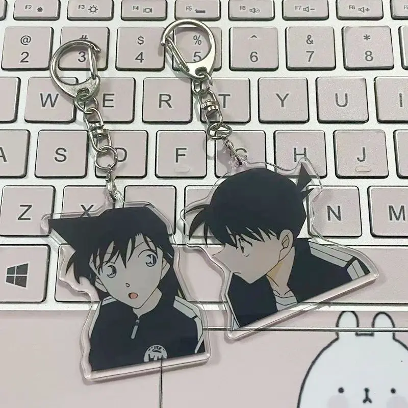 Detective Conan Mouri Ran Cute Cartoon Periphery Toy Kawaii Keychain Couple Pendant Adorkable Bag Decoration Kid Christmas Gift