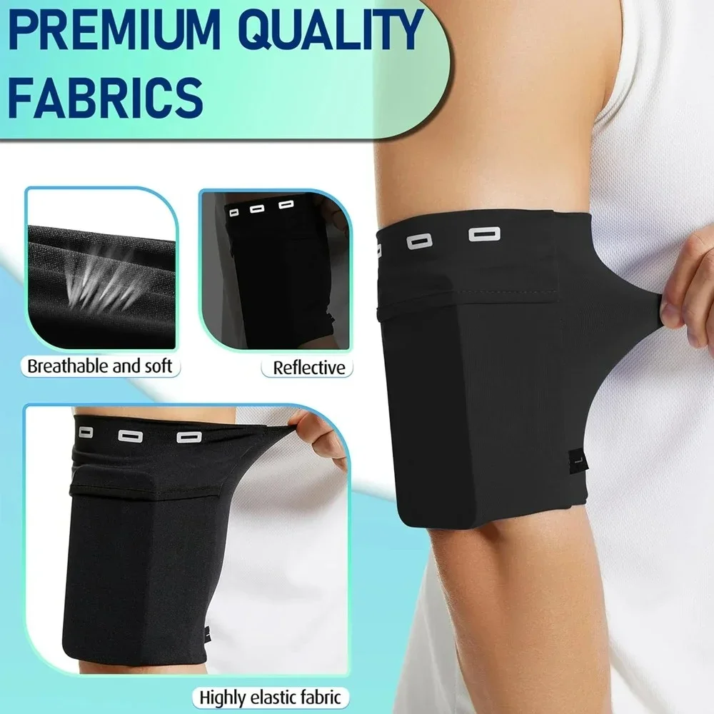 Running Phone Arm Bag Waterproof Breathable Sports Holder Case Armband for iPhone Samsung Breathable Sport Phone Armband Bag