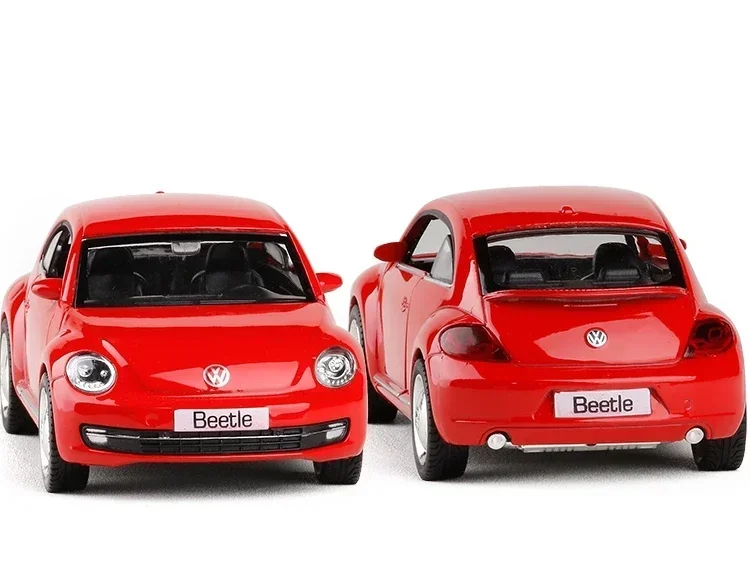 

1:36 VOLKSWAGEN Beetle Diecast Alloy Metal Licensed Collection Collectible Car Model New Pull Back Toys Vehicle ornament