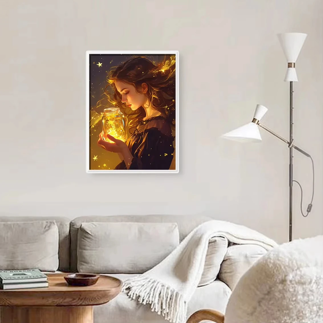 

Светящиеся пазлы-головоломки «Женщина в банке» 500/1000/1200/2000 элементов, безрамочные, для семейного досуга, игр в игровой комнате, спальне, в подарок