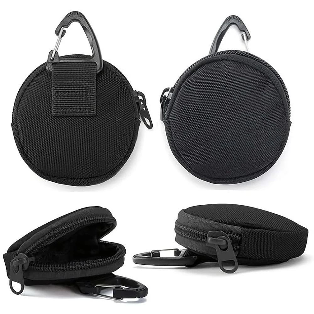 900D Oxford Wasserdichte Mini-Tasche Schlüsseltasche Münzbeutel Kleine Geldbörse Schlüsselanhänger Outdoor-Accessoire Hängetasche Taktische Tasche – Detail 2