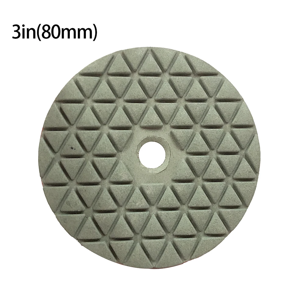1Pcs/Set 80mm Dry Polishing Pad 3Inch Diamond Polishing Pads Marble Grinding Disc Use For Floor Granite Tool Accessories