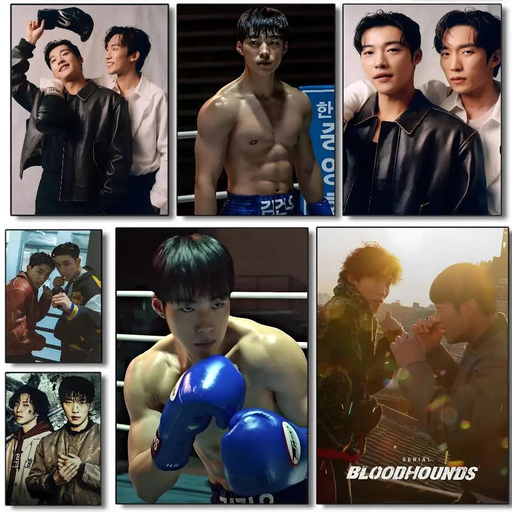 B-Bloodhounds Movie Kdrama poster art HD canvas advanced aesthetic Printing Paper Wall Art for Living Room Home Decor