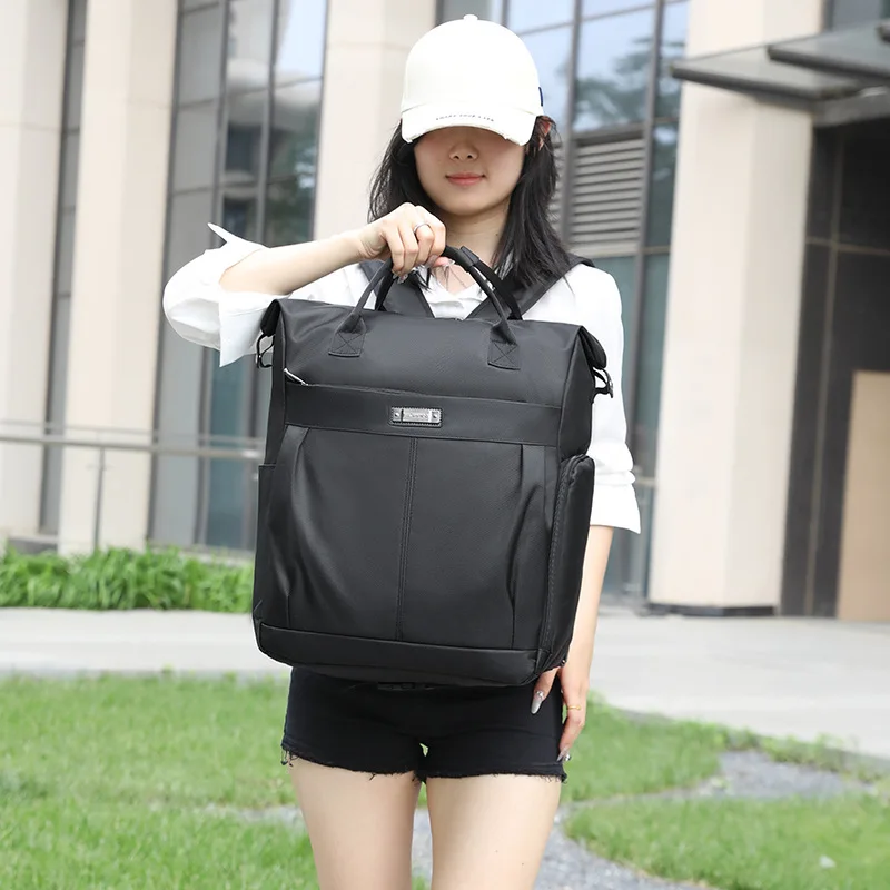 New Large-capacity Travel Bag Universal Wheel Length Short-distance Luggage Handbag Student School Storage Tie Rod Luggage Bag