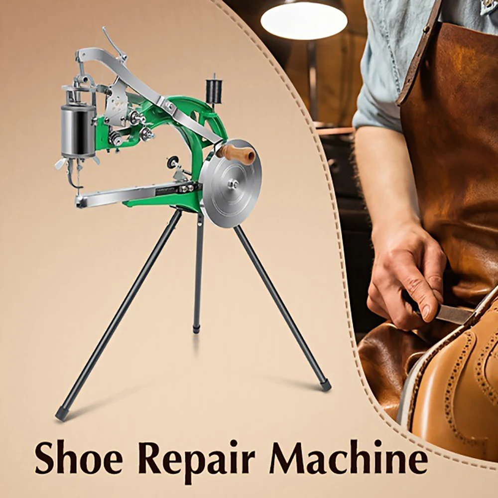 Cobbler Sewing Machine, Adjustable Direction Leather Heavy  Hand Shoe Repair Mending Machine Manual Sewing Machine