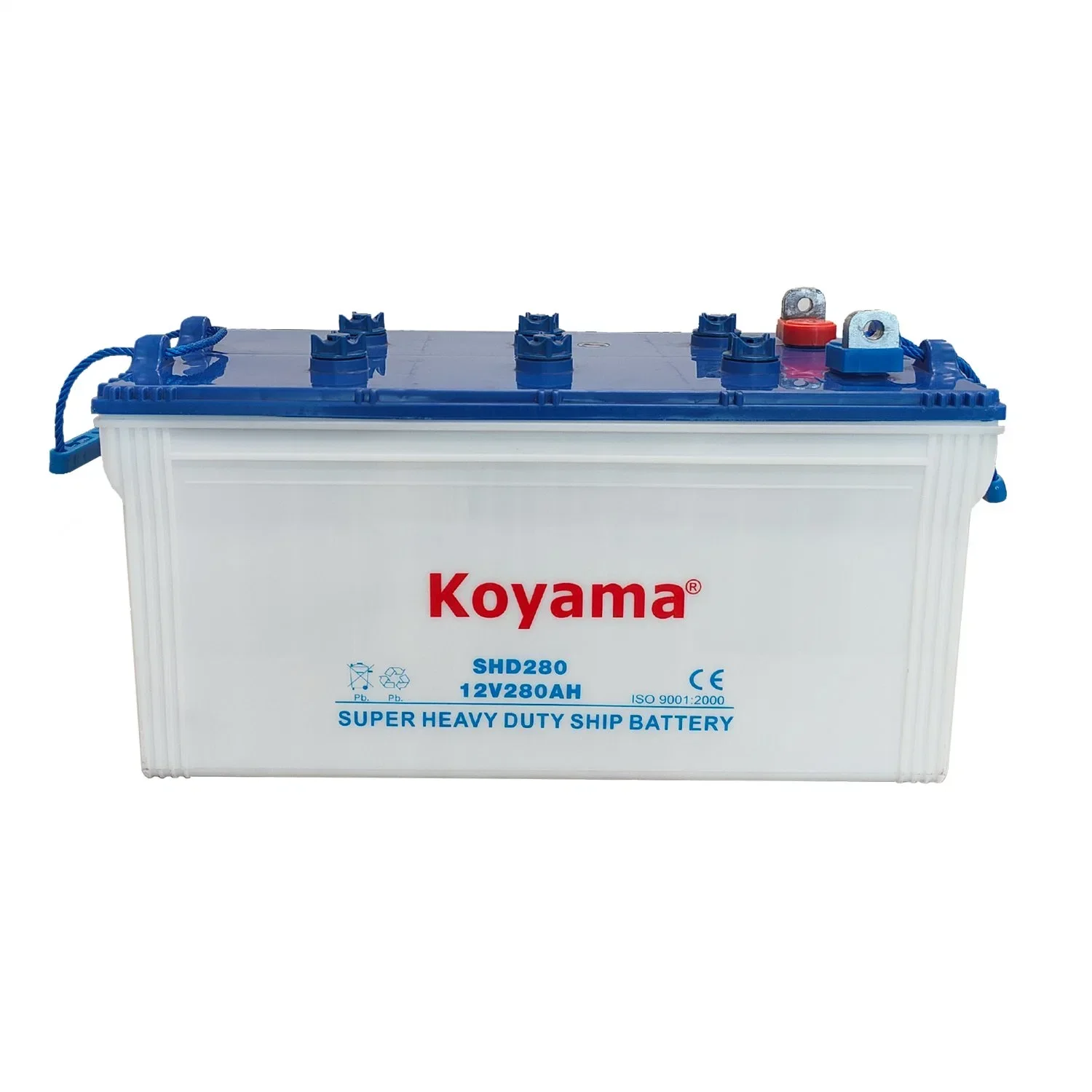 Heavy Duty Truck Ship Marine Use Battery Shd280-12V280ah Top Quality