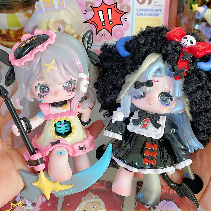 

Серия декоративных игрушек-сюрпризов Ninita· Witch's Revelation: модные фигурки и аксессуары в подарочных коробках-сюрпризах