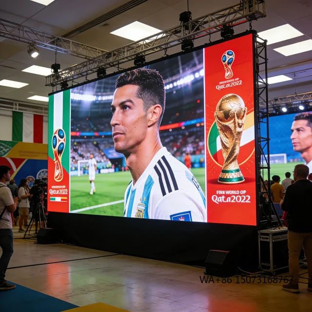 

P2.6 P2.9 P3.91 Complete Set Touring Sport Event Rental Screen Durable Seamless Splicing High Brightness Wide Angle LED Display