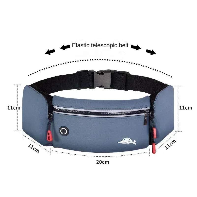 Running Bags Men's And Women's Outdoor Sports Marathon Fitness Kit Multifunctional Kettle Bag Running Waterproof Belt Phone Bag