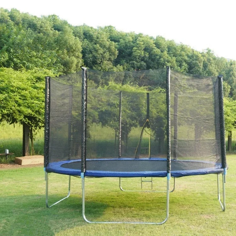 Indoor Commercial Jumping Bed Outdoor Adult Trampoline  Outdoor Large-scale Amusement Equipment Bounce Bed with Protective Net