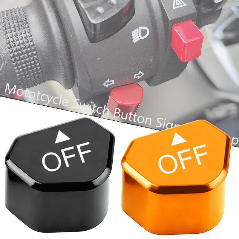 

New For KTM Ready to Race Duke 390 690 790 890 1190 Rc 1290 Adventure Mototcycle CNC Switch Button Turn Signal Switch Key cap