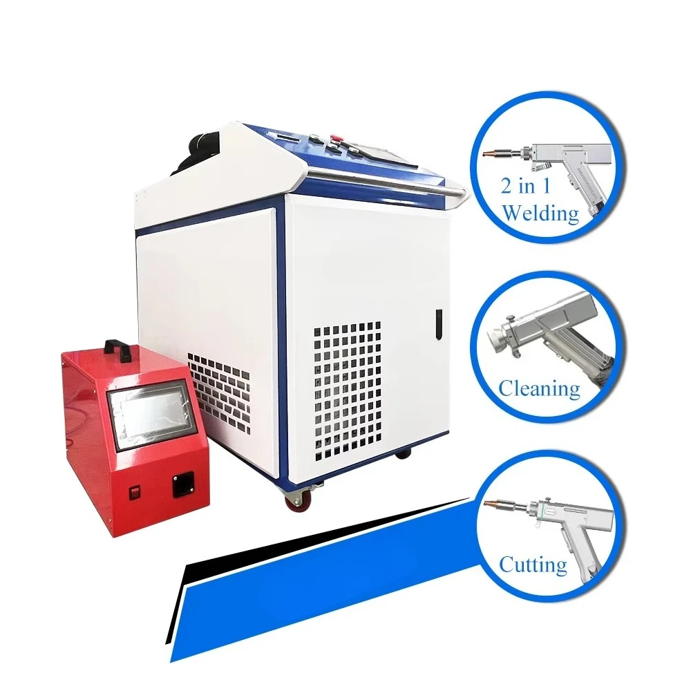 Metal Cleaner Tool Hand Held Portable Fiber Cleaning Machine Rust Remover Price