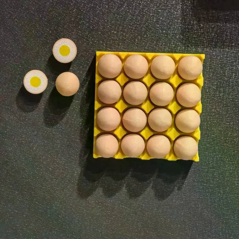 Cartoon Broken Shell Smiling Chicken Egg Fridge Stickers Self-Adhesive Non-Toxic Funny Wall Art for Kitchen Cabinet Decor