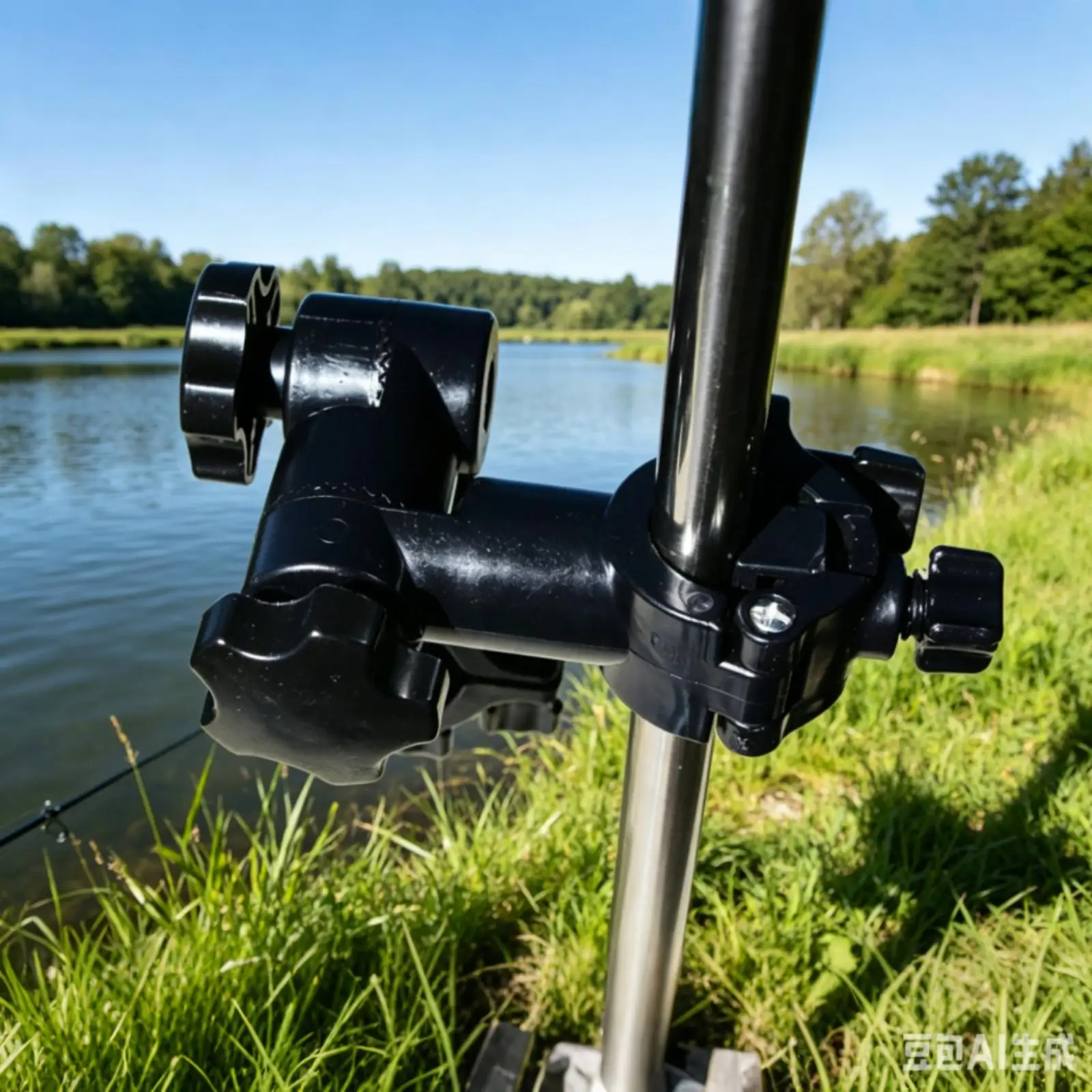 Fishing Gear Connector Stable Chair Attachment Adjustable Bracket for Rod Holder Organizer and Umbrella Support