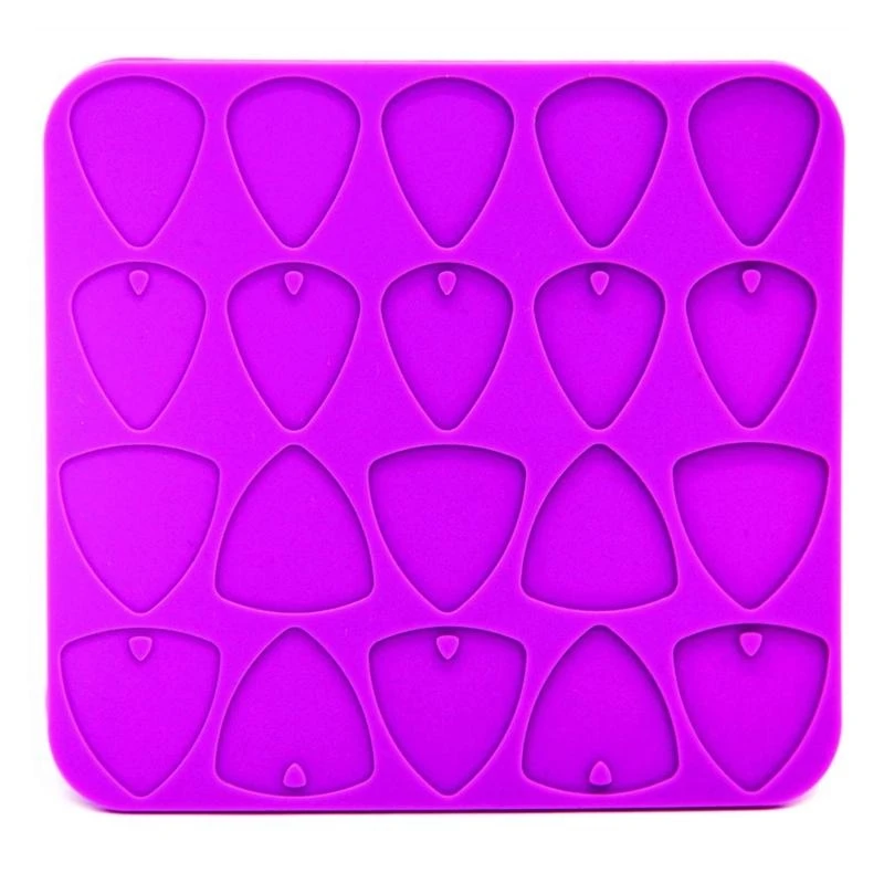 

for Triangle Plectrum Silicone Mold Jewelry Resin Casting Molds for Musical Accessories Keychain Pendant DIY Mold Making