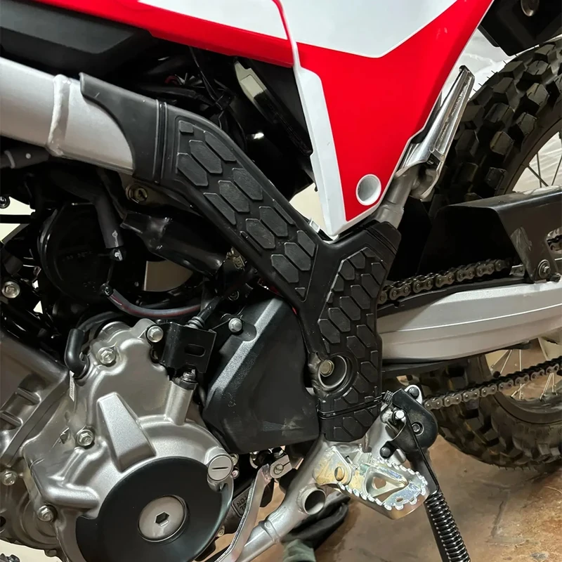 Motorcycle Frame Guard Protective Cover Fit for Honda CRF300L CRF300 L 2021-2025 + Infill Side Panels Protector for Off-Road