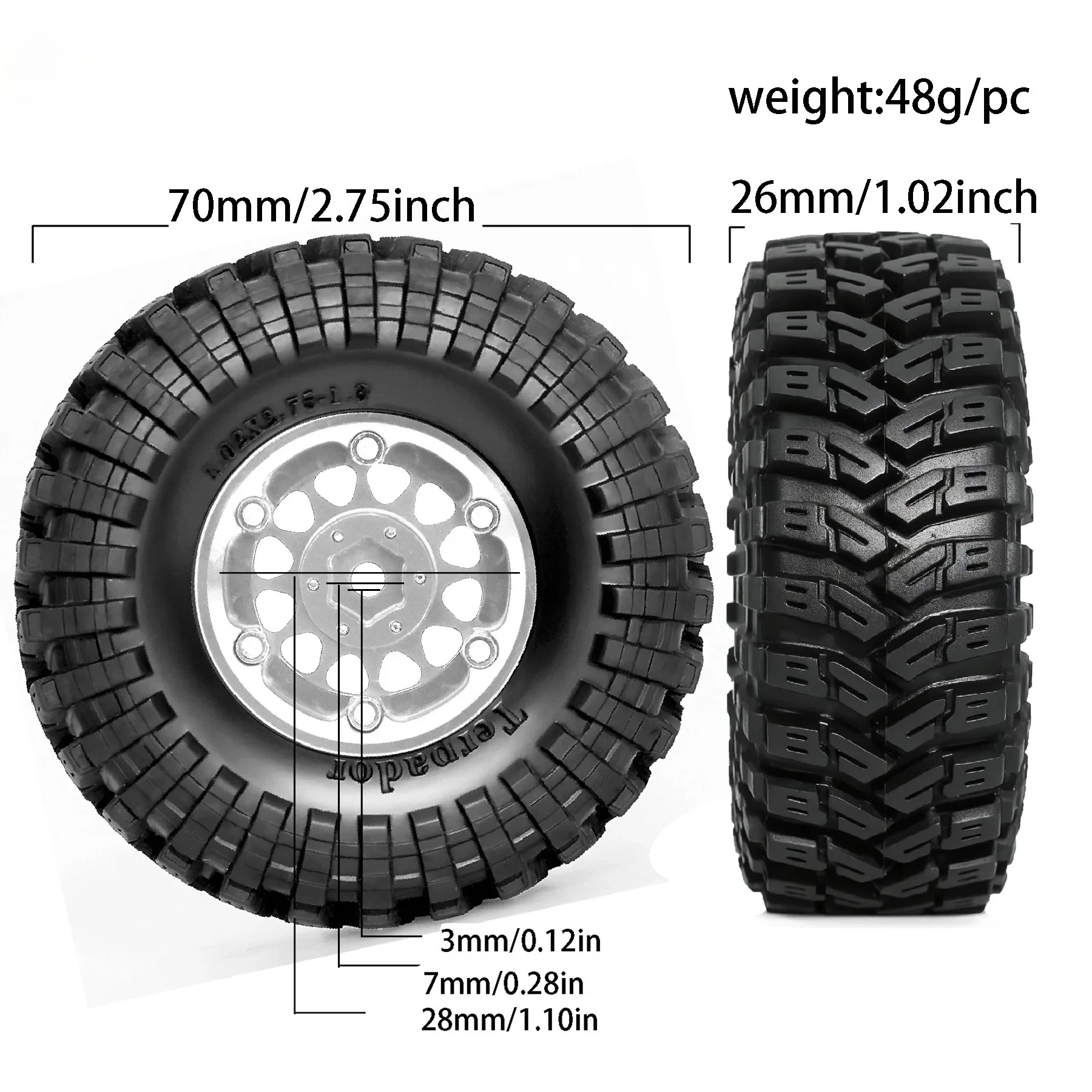 4PCS 1.3