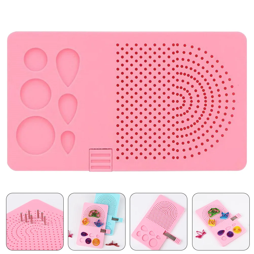 

1 set 1 Set Board Winding With Pin Durable Stainless Steel Abs Material 3D Craft Diy Tool For Kids Lightweight Compact Practical