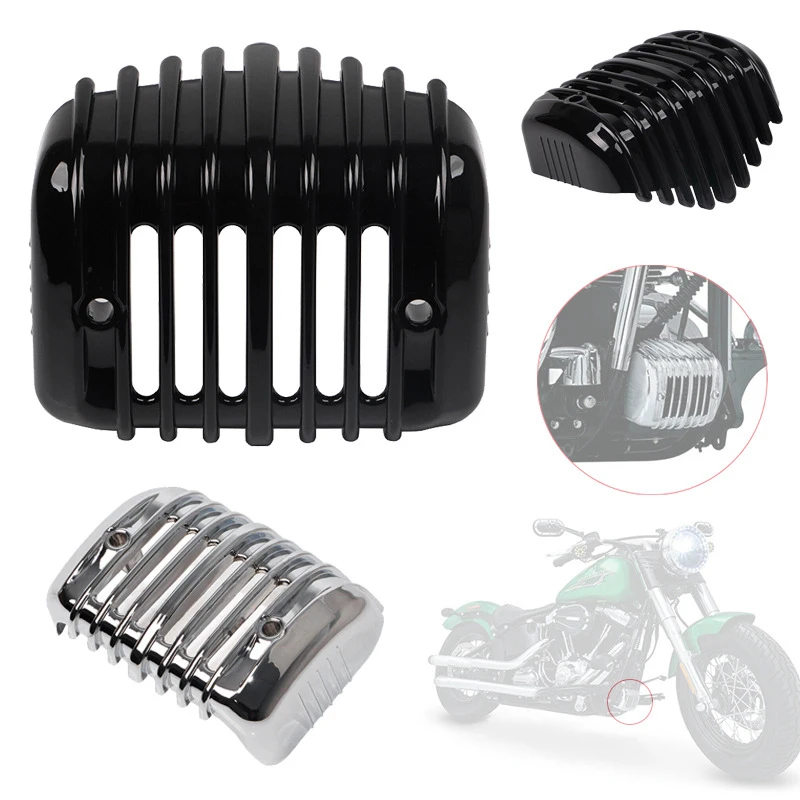 Motorcycle Voltage Regulator Cover Fairing Rectifier For Harley Heritage Softail FLSTC 2001-2017 2016 2015 2014 Moto Parts