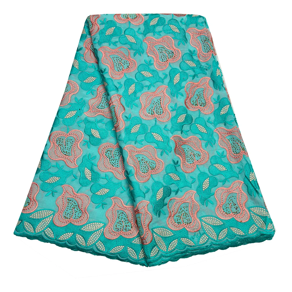 الفرنسية تول الدانتيل نسيج القطن جودة عالية أنيقة 5 ياردة فستان الزفاف المواد السويسري الفوال نسيج القطن الدانتيل للنساء