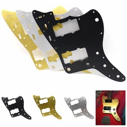 1pcs Guitar Pickguard Metal aluminum alloy JM Electric Guitar Guard front guard plate for Electric Guitar GD/BK/CR